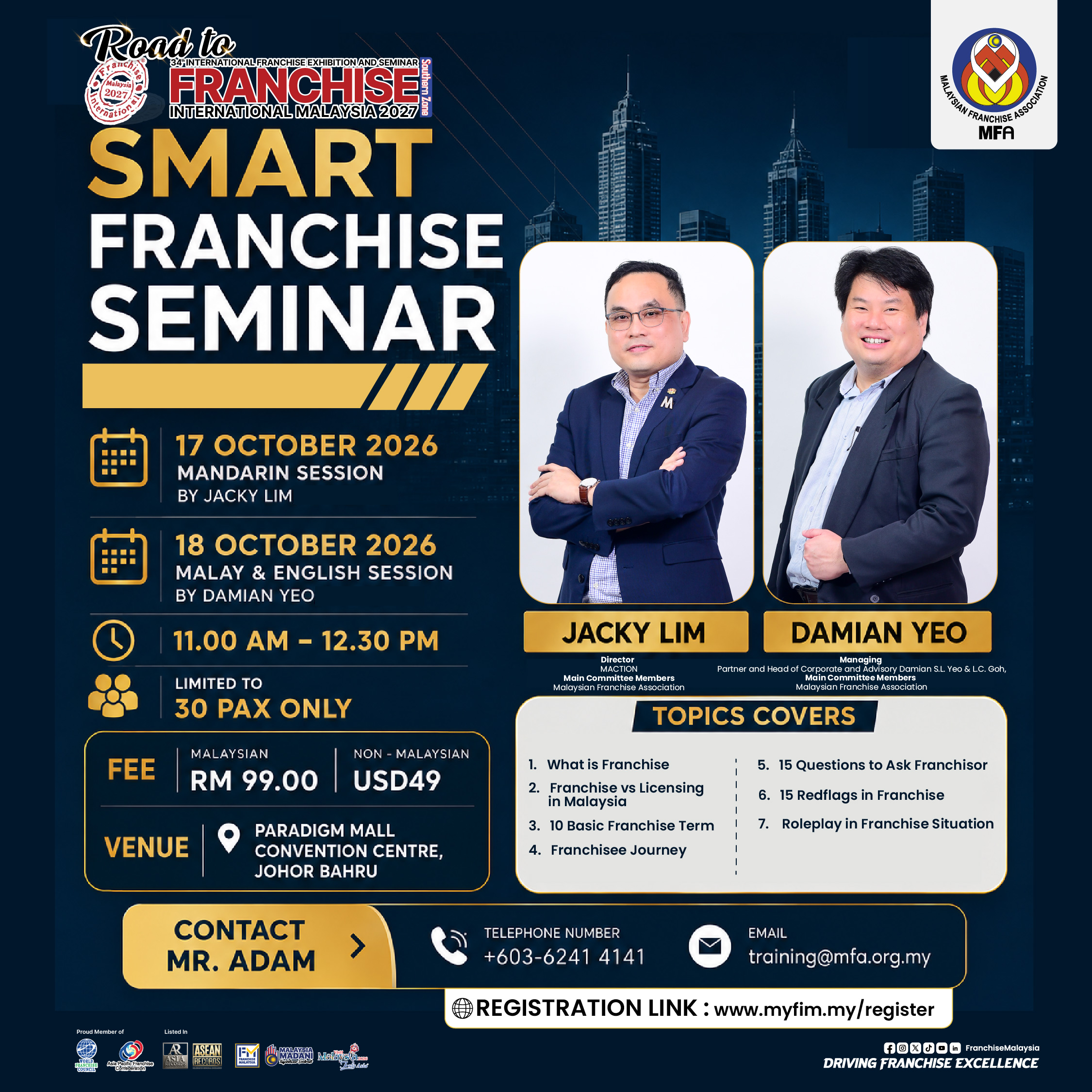 Seminar RFIM27